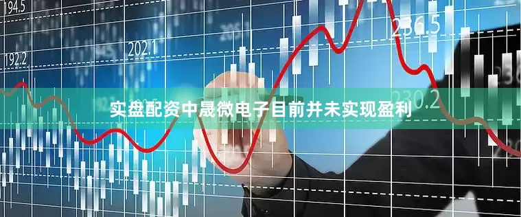实盘配资中晟微电子目前并未实现盈利